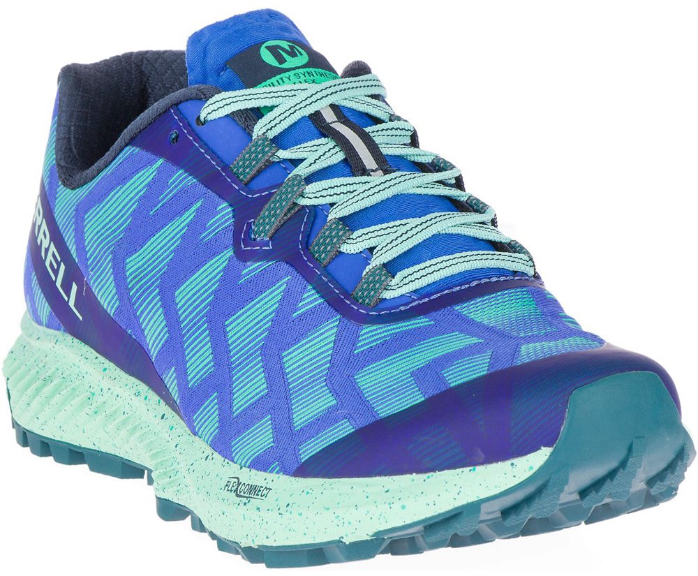 Tenis Senhora - Merrell Agility Synthesis Flex - Azuis - CJP738926